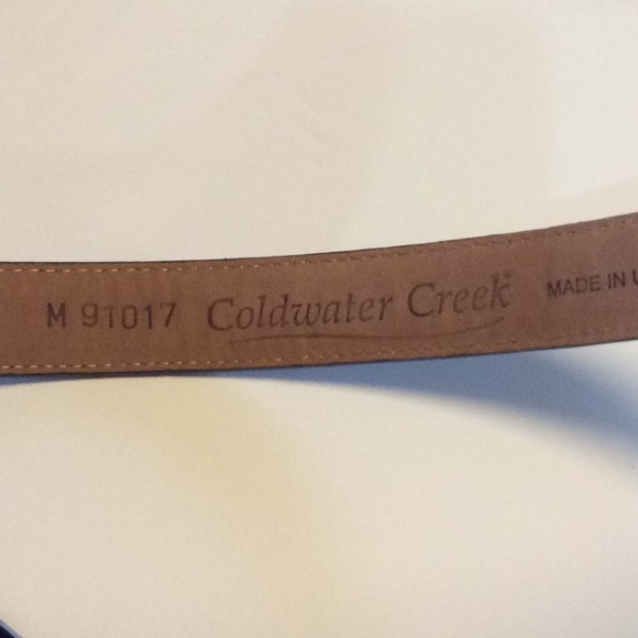 COLDWATER CREEK BLACK BELT - Picture 2 of 2